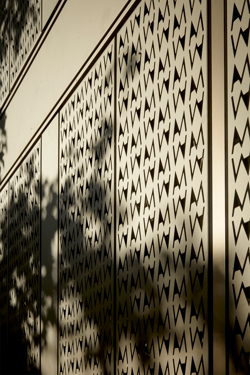 La Maison - Außenwand