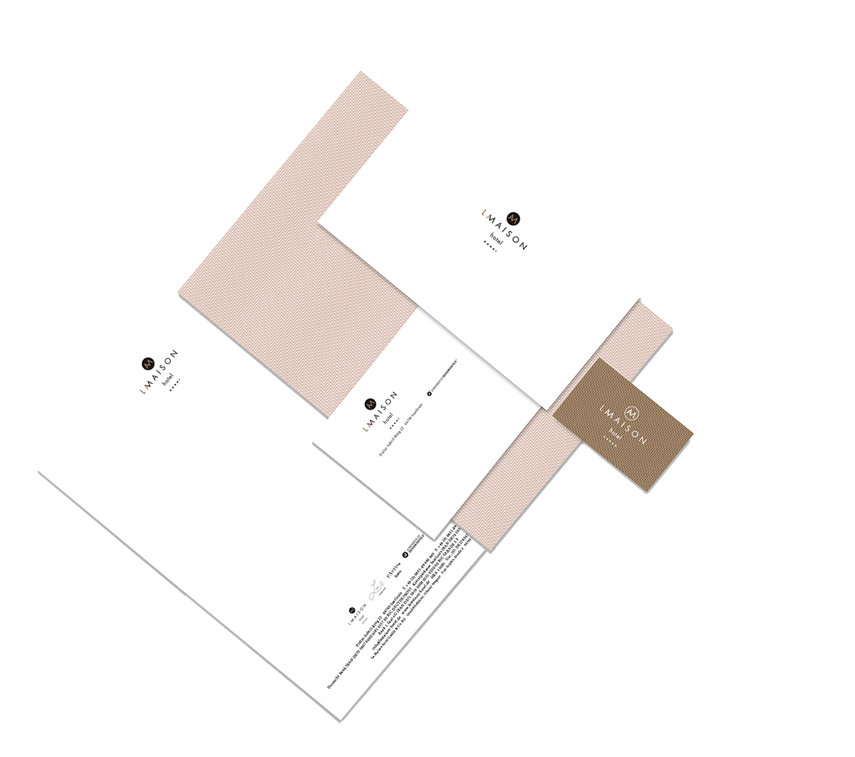 La Maison - Briefpapier