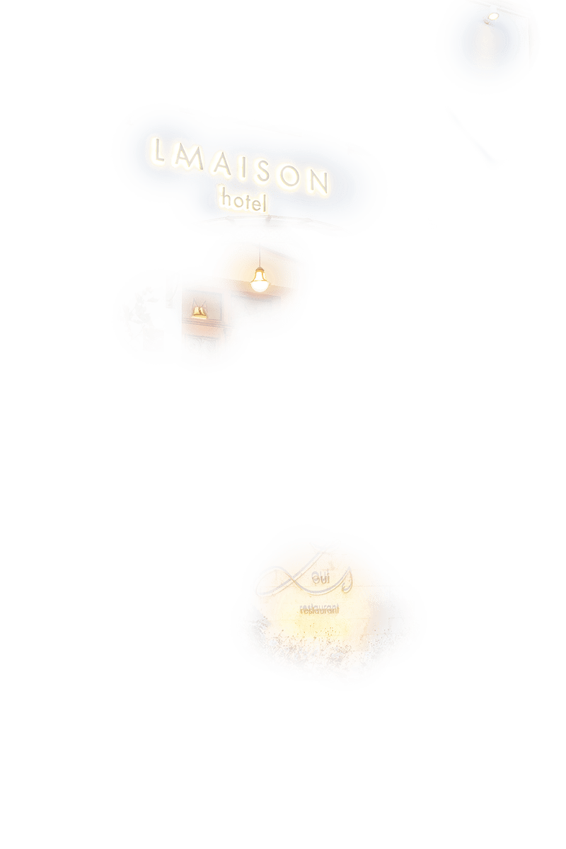 La Maison - Eingang Glow