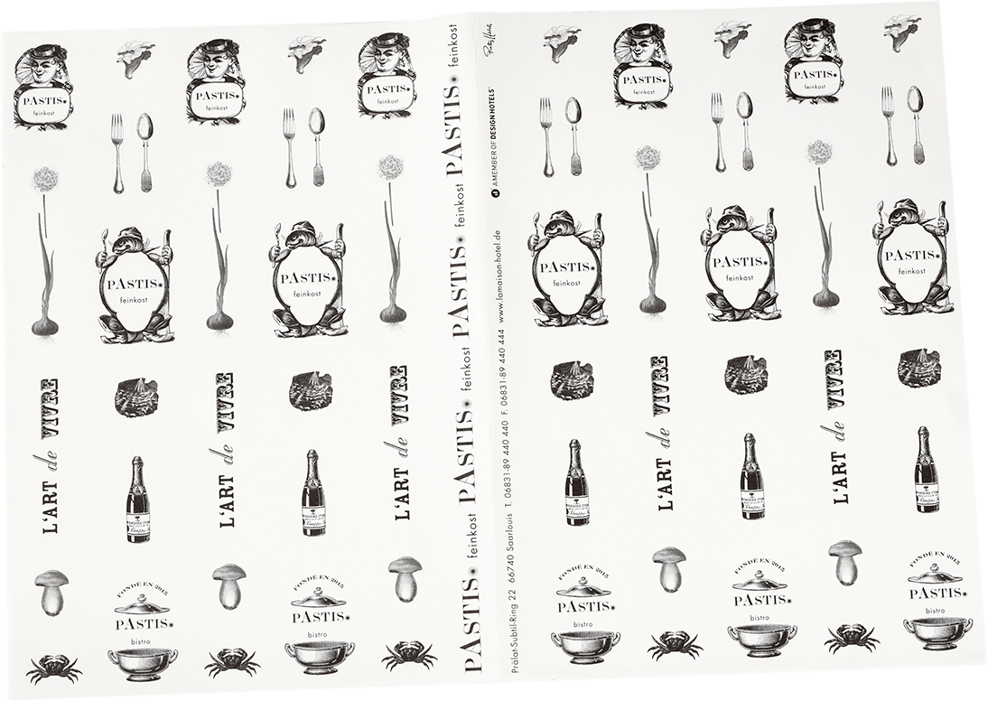 Pastis Bistro - Untersetzer